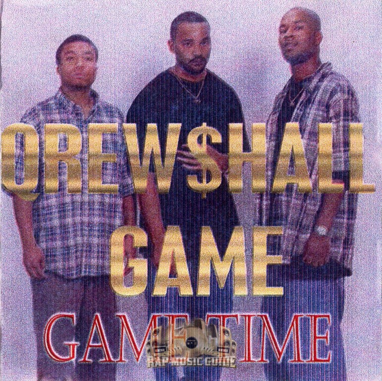 Qrewshall Game - Game Time: CD-R, 1st Press. CD | Rap Music Guide
